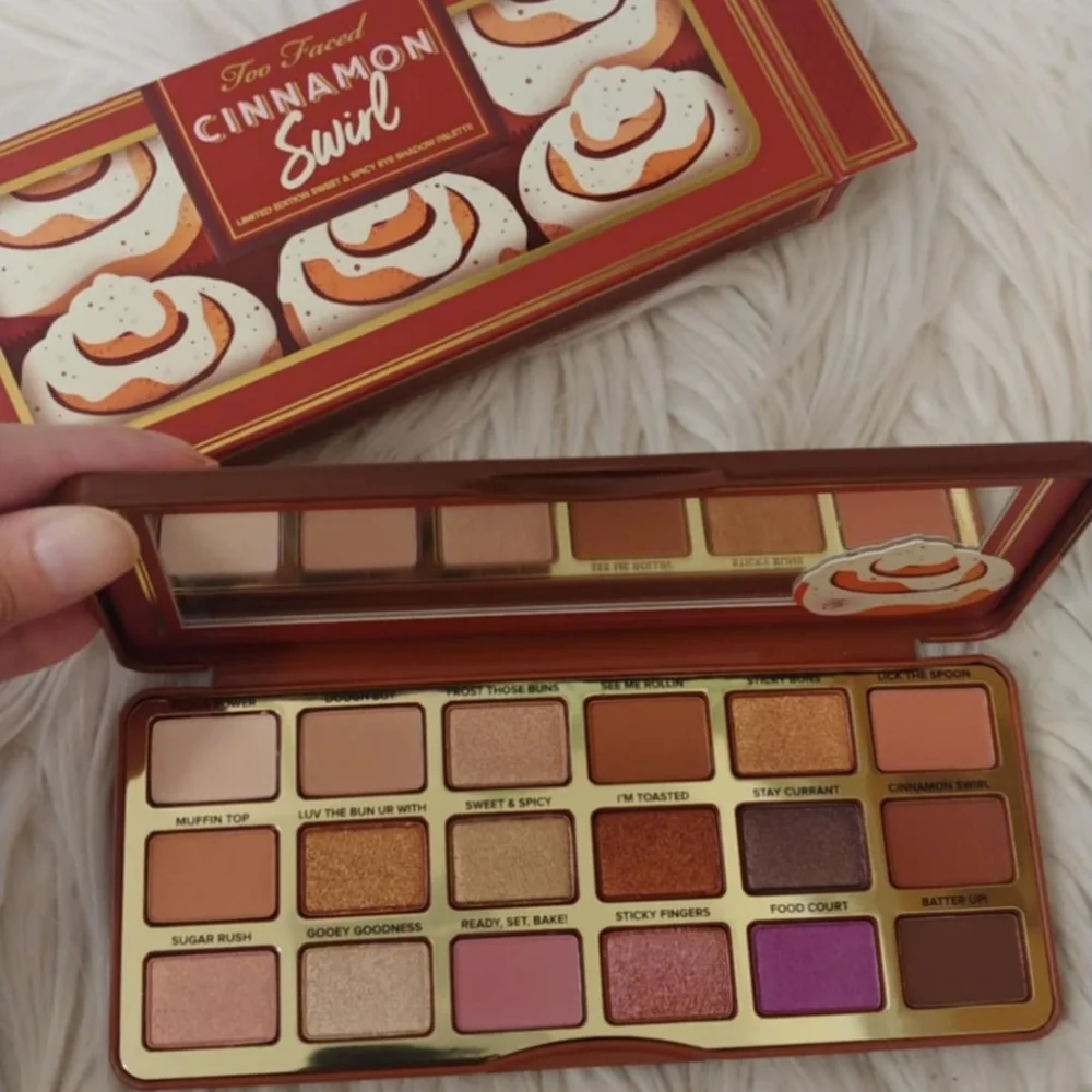💖FIRM! NWT TOO FACED CINNAMON SWIRL EYESHADOW PALETTE LIMITED EDITION